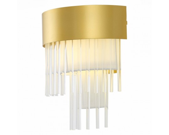 SL1352.201.01 Бра ST-Luce Золотистый/Белый, Прозрачный E14 1*40W