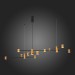 SL1596.423.22 Светильник подвесной ST-Luce Золотистый, Черный/Белый LED 22*3W 3000K