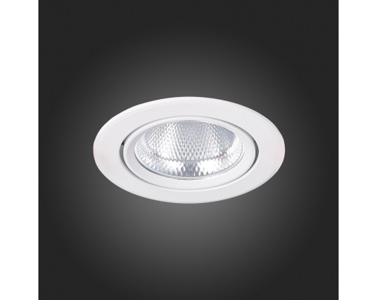 ST211.538.15.36 Св-к встр. Белый LED 1*15W 3000K 1 125Lm Ra80 36° IP20 D109xH65 220-240V