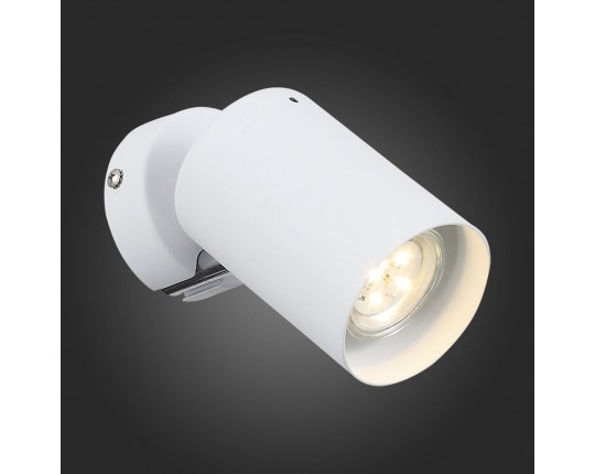 SL597.501.01 Спот ST-Luce Белый, Хром/Белый GU10 LED 1*3W