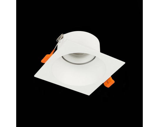 ST207.518.01 Св-к встр. Белый GU10 1*50W  L103xW103xH52 220V Без ламп