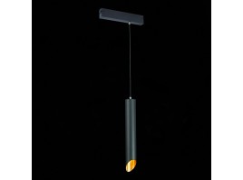 ST508.413.01 Св-к трек. Черный GU10 1*50W  IP20 D60xH400 180-240V Без ламп