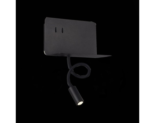 SL1576.401.02 Светильник настенный ST-Luce Черный/Черный LED 2*3W 4000K