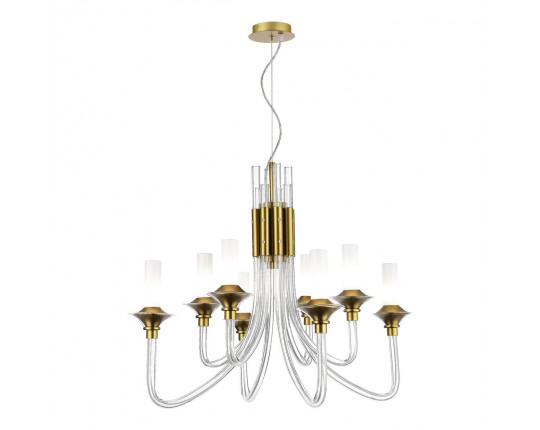 SL1241.203.08 Люстра подвесная ST-Luce Золотистый/Белый E14 8*40W