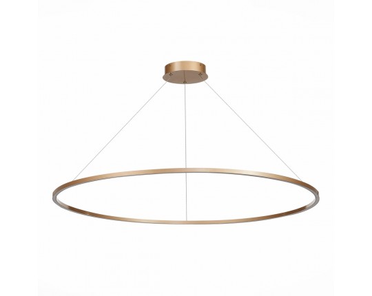 ST605.243.57 Светильник подвесной ST-Luce Золотистый/Белый LED 1*57W 4000K