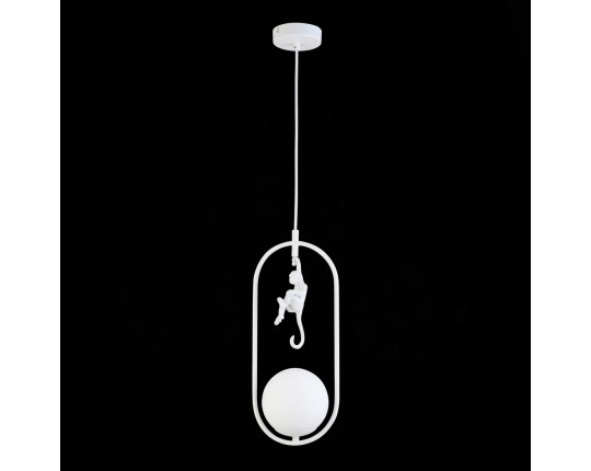 SLE115123-01 Подвес Белый/Белый E27 1*60W