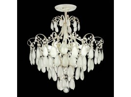 SLE160302-06 Светильник потолочный Золотистый/Белый матовый E14 6*60W