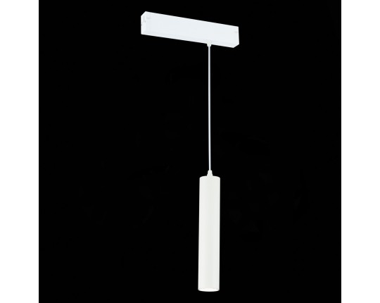 ST507.503.01 Св-к трек. Белый GU10 1*50W  IP20 D54xH290 180-240V Без ламп