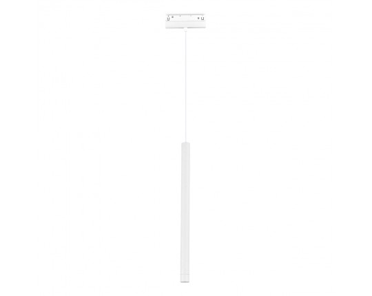 ST683.536.08 Магнитный трековый светильник Белый LED 1*8W 3000K 450Lm Ra90 24° IP20 D30xH500 48V