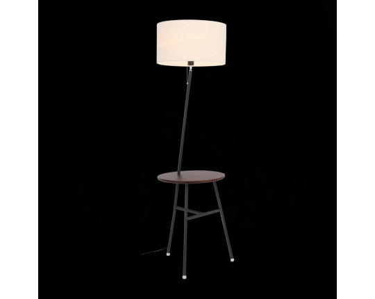 SLE302.415.01 Торшер ST-Luce Черный, Коричневый/Бежевый E27 1*40W