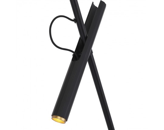 SL6210.403.02 Светильник подвесной ST-Luce Черный/Черный, Золотистый LED 2*3W 3000K