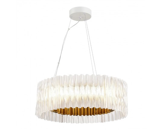 SL6012.203.01 Светильник подвесной ST-Luce Золотистый/Прозрачный LED 1*64W