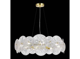 SL1657.203.08 Люстра подвесная ST-Luce Золотистый/Прозрачный E14 8*40W