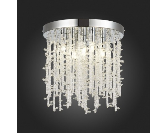 SLE103302-05 Светильник потолочный Хром/Прозрачный G9 LED 5*3W