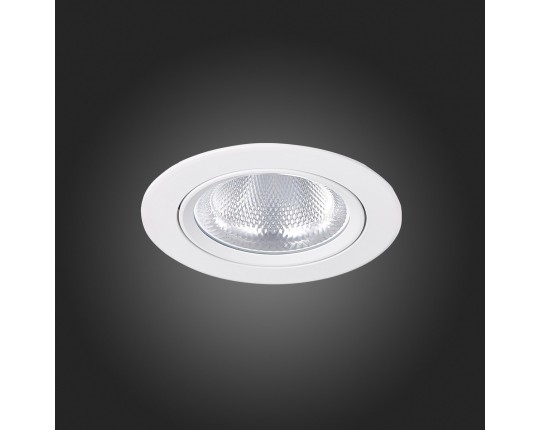 ST211.538.24.36 Св-к встр. Белый LED 1*24W 3000K 1 800Lm Ra80 36° IP20 D138xH88 220-240V