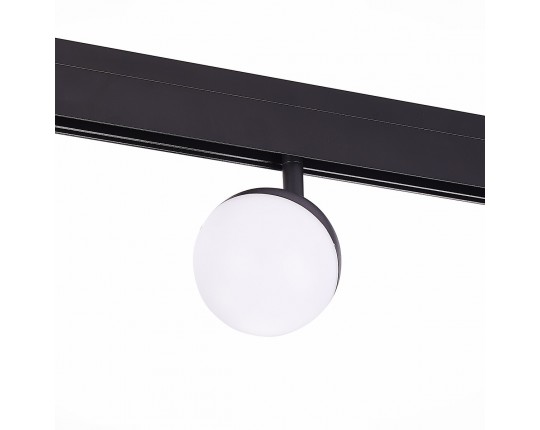 ST358.436.07 Магнитный трековый светильник Черный LED 1*7W 3000K 520Lm Ra>80 120° IP20 L120xW90xH192