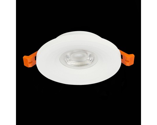 ST205.508.01 Св-к встр. Белый GU10 1*50W  D95xH27 220V Без ламп