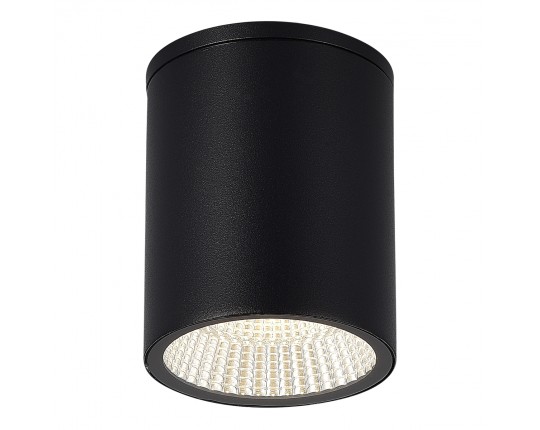 SL9514.412.01 Светильник уличный потолочный ST-Luce черный/белый LED 1*12W 3000K/4000K/6500K