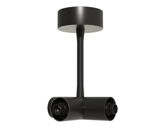 ST1602.459.00 Потолочный токопроводящий Т-коннектор ST-Luce Черный