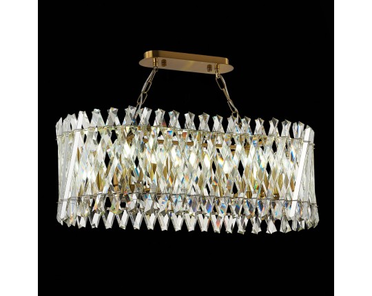 SL1170.303.10 Светильник подвесной ST-Luce Латунь/Прозрачный E14 10*40W