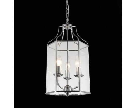 SL228.103.03 Люстра подвесная ST-Luce Хром/Прозрачный E14 3*40W