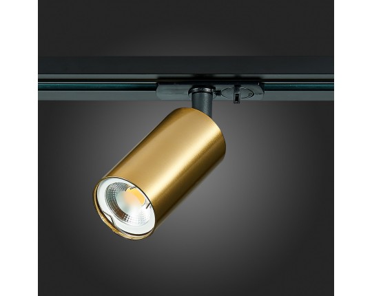 ST300.206.01 Св-к трек. Золотистый GU10 1*50W  IP20 L100xW54xH142 220V Без ламп