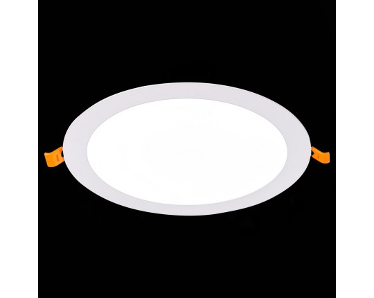 ST209.538.18 Св-к встр. Белый LED 1*18W 3000K 1 296Lm Ra80 110° IP20 D225xH8 90-265V