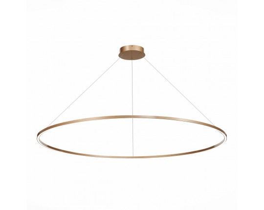 ST605.243.72 Светильник подвесной ST-Luce Золотистый/Белый LED 1*72W 4000K