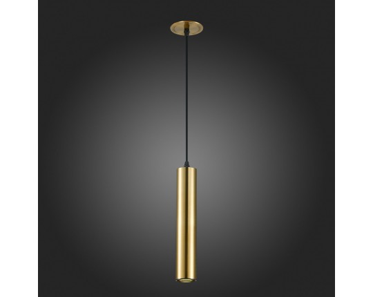 ST151.308.01 Встраиваемый подвесной светильник Золотистый GU10 1*50W  IP20 D54xH290 220V Без ламп