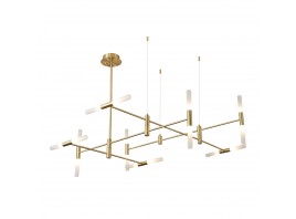 SL1216.203.16 Светильник подвесной ST-Luce Матово золотистый/Белый G9 16*5W 4000K