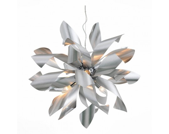 SL453.003.06E Люстра подвесная ST-Luce Алюминий/Алюминий E14 6*40W