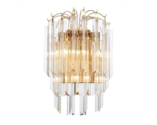 SL386.201.03 Бра ST-Luce Золотистый/Золотистый, Прозрачный G9 3*5W