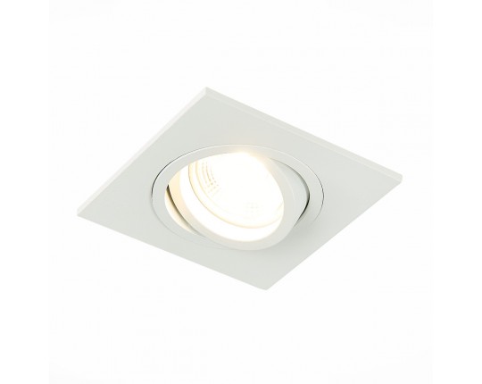 ST251.508.01 Св-к встр. Белый GU10 1*50W  IP20 L92xW92xH27 220V Без ламп