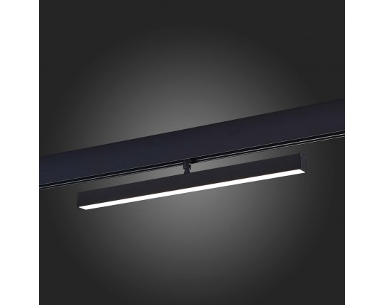 ST802.446.12 Магнитный трековый светильник Черный LED 1*12W 4000K 750Lm Ra>90 120° IP20 L405xW22,5xH