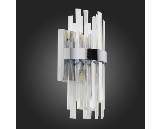 SL1160.101.04 Светильник настенный ST-Luce Хром/Хром, Прозрачный G9 4*5W