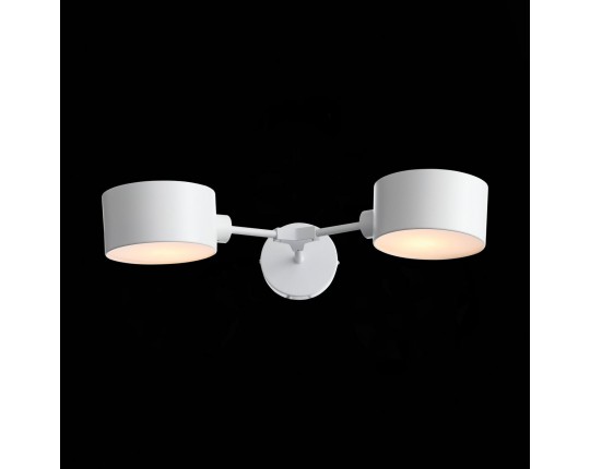 SLE183501-02 Светильник настенный Белый/Белый E14 2*60W