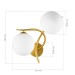 SLE2210-201-02 Светильник настенный Золотистый/Белый G9 LED 2*5W