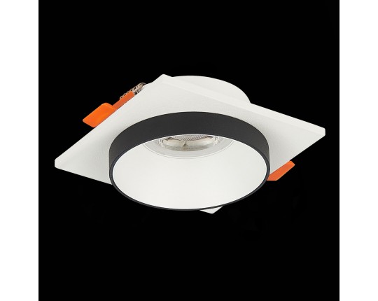 ST206.518.01 Св-к встр. Белый GU10 1*50W  L92xW92xH38 220V Без ламп