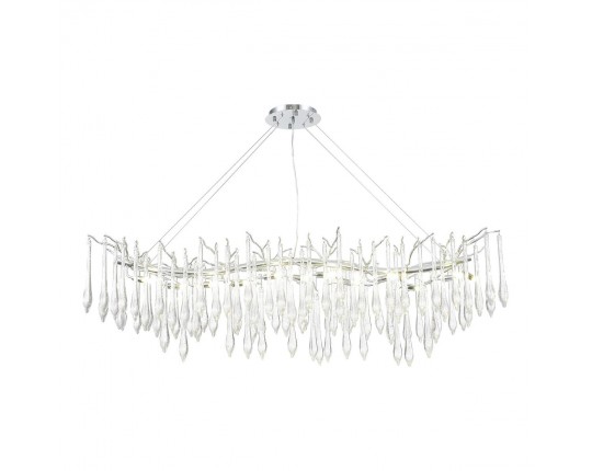 SL1660.113.12 Светильник подвесной ST-Luce Хром/Хром, Прозрачный G9 12*5W 4000K