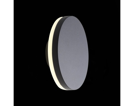 SL087.401.01 Светильник уличный настенный ST-Luce Черный кварцевый LED 1*12W 4000K