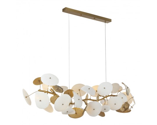 SL1518.303.08 Светильник подвесной ST-Luce Латунь/Белый G9 8*5W 4000K
