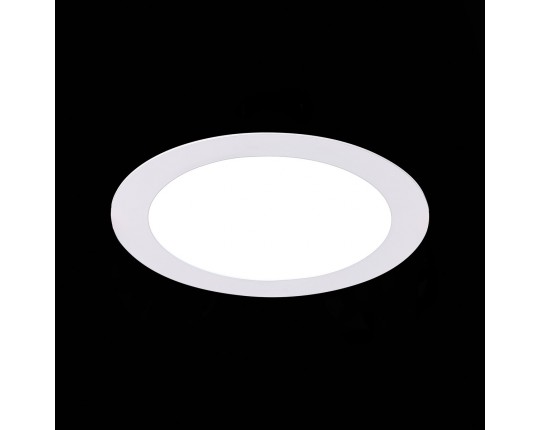 ST209.538.12 Св-к встр. Белый LED 1*12W 3000K 816Lm Ra80 110° IP20 D170xH8 90-265V