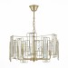 SLE103403-05 Светильник подвесной Шампань/Прозрачный E14 5*40W