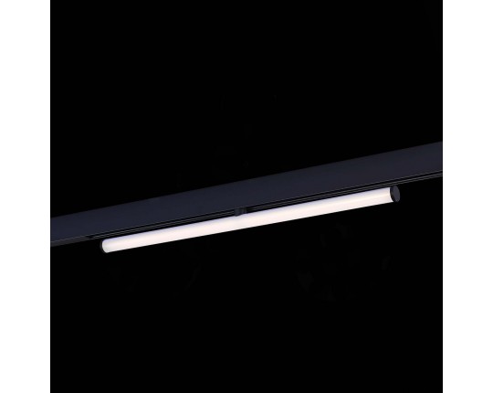 ST803.446.10 Магнитный трековый светильник Черный LED 1*10W 4000K 1 100Lm Ra>90 120° IP20 L604xW28xH