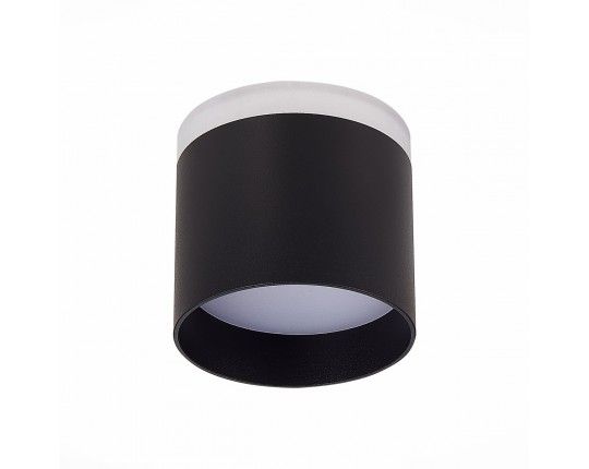 ST102.442.09 Светильник потолочный Черный LED 1*9W 4000K 702Lm Ra>80 120° IP20 D79xH75 170-240V