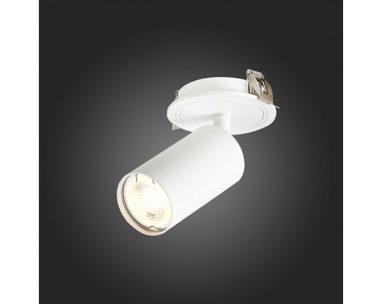 ST303.508.01 Св-к встр. Белый GU10 1*50W  L100xW54xH170 220V Без ламп