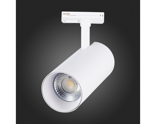 ST350.536.30.36 Св-к трек. Белый LED 1*30W 3000K 2 700Lm Ra≥90 36° IP20 L177xW77xH204 100-240V