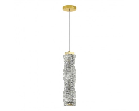 SL6010.203.15 Подвес ST-Luce Золотистый/Прозрачный LED 1*15W