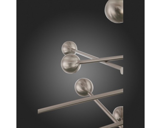 SL377.302.08 Люстра потолочная ST-Luce Никель/Прозрачный LED 8*4,5W 3000K