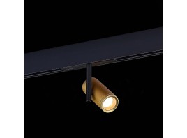 ST808.236.08 Магнитный трековый светильник Золотистый LED 1*8W 3000K 550Lm Ra>90 36° IP20 D42xH135 4